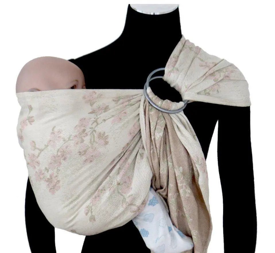 Cherry Blossoms Yumemi Silk DidySling Ring Sling