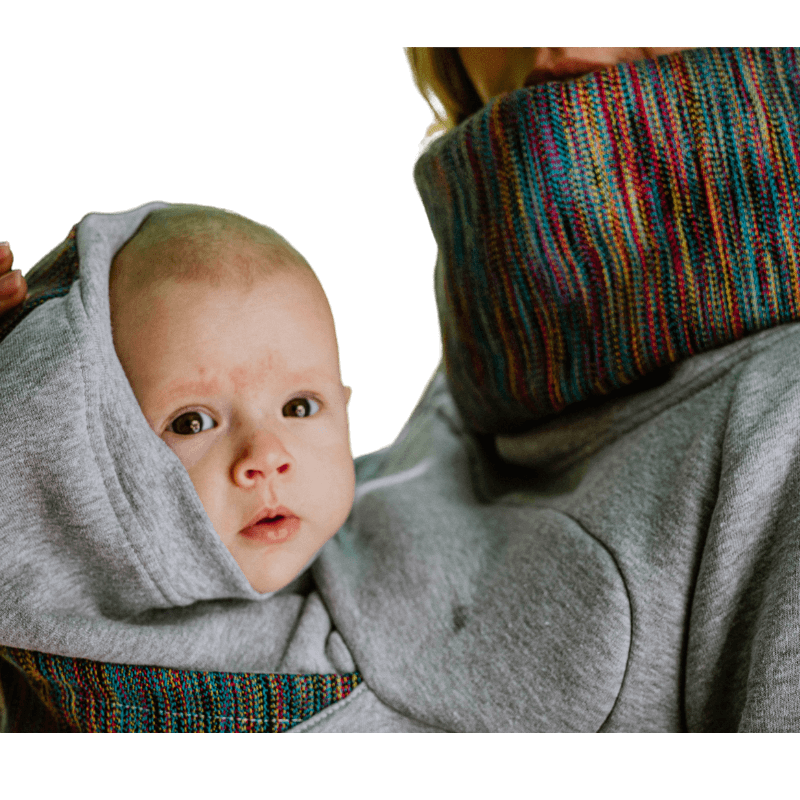 Colorful Wind Babywearing Sweatshirt 3.0 by LennyLamb - Babywearing OuterwearLittle Zen One