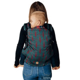 Deco Maroon LennyPreschool Carrier by LennyLamb - Buckle CarrierLittle Zen One5907557773416
