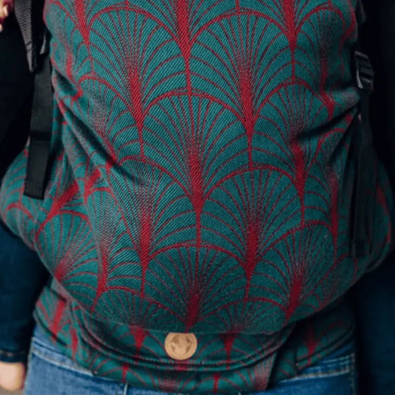 Deco Maroon LennyPreschool Carrier by LennyLamb - Buckle CarrierLittle Zen One5907557773416