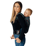 Deco Maroon LennyPreschool Carrier by LennyLamb - Buckle CarrierLittle Zen One5907557773416