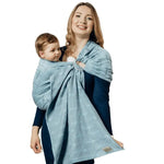 Deco Platinum Blue Ring Sling