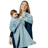 Deco Platinum Blue Ring Sling