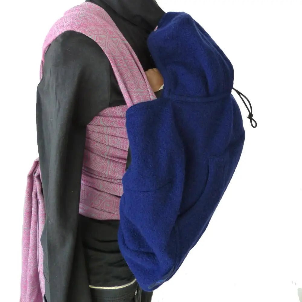 Didymos Babywearing Cover Babydos Boiled Wool Marine Blue Babywearing Outerwear
