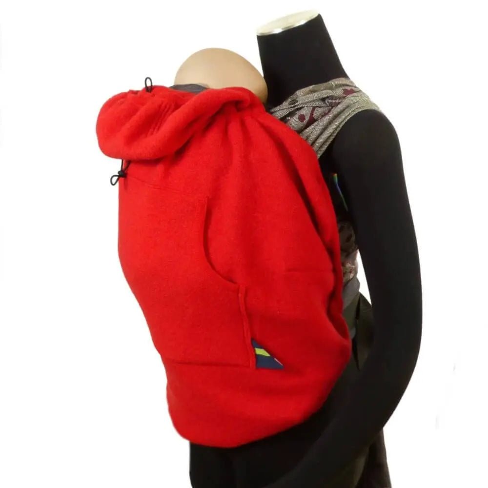 Didymos Babywearing Cover Babydos Boiled Wool Red Babywearing Outerwear