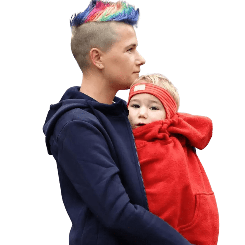 Didymos Babywearing Cover Babydos Boiled Wool Red Babywearing Outerwear