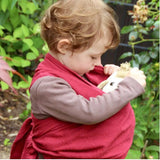 Didymos Scarf + Doll Sling Prima Ruby Red - Baby Carrier AccessoriesLittle Zen One64523221