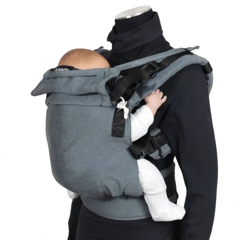 Doubleface Anthracite DidyFix by Didymos - Buckle CarrierLittle Zen One4048554349882