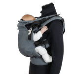 Doubleface Anthracite DidyFix by Didymos - Buckle CarrierLittle Zen One4048554349882