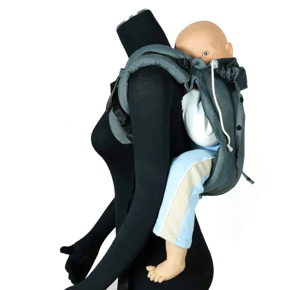 Doubleface Anthracite DidySnap by Didymos - Buckle CarrierLittle Zen One4048554349868