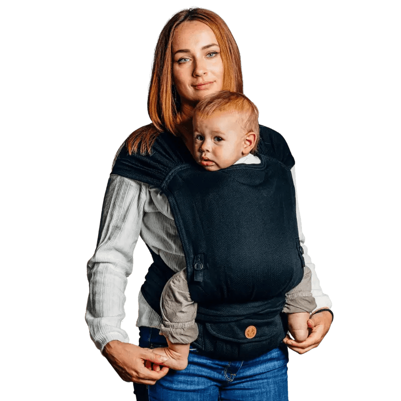 Ebony Black LennyHybrid Half Buckle by LennyLamb - Half Buckle CarrierLittle Zen One5907557752459