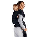 Ebony Black Preschool LennyHybrid Half Buckle