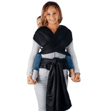 Ebony Black Preschool LennyHybrid Half Buckle