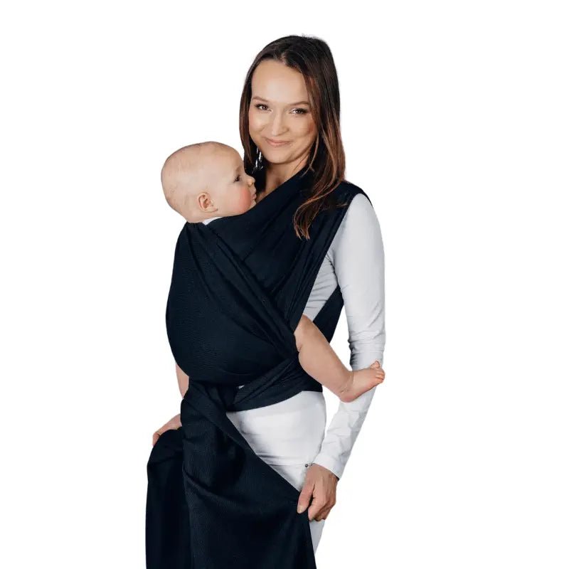 Ebony Black Woven Wrap