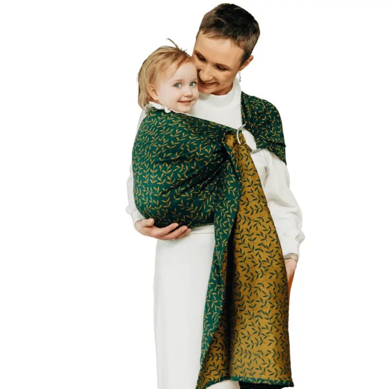 Enchanted Nook Golden Moss Ring Sling by LennyLamb - Ring SlingLittle Zen One05203280