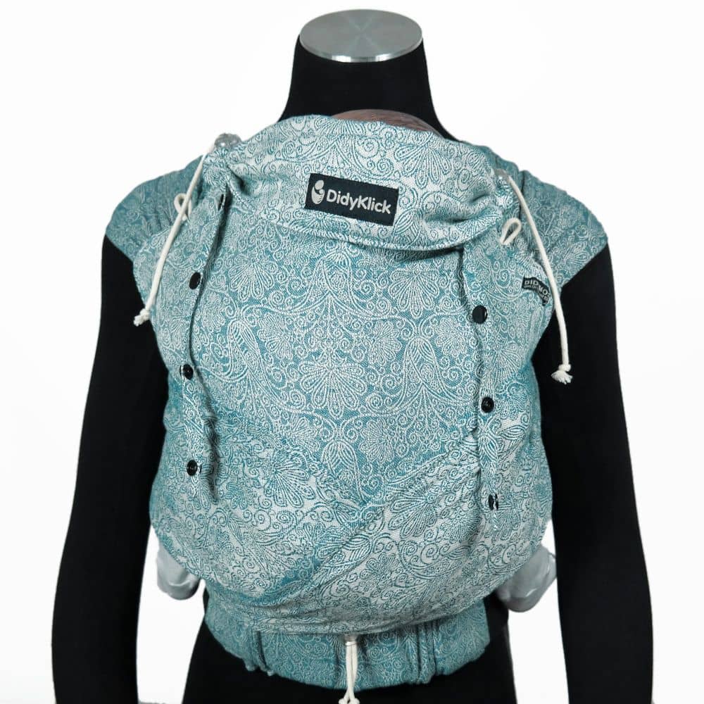 Floris Teal DidyKlick 4U by Didymos - Half Buckle CarrierLittle Zen One4048554933647