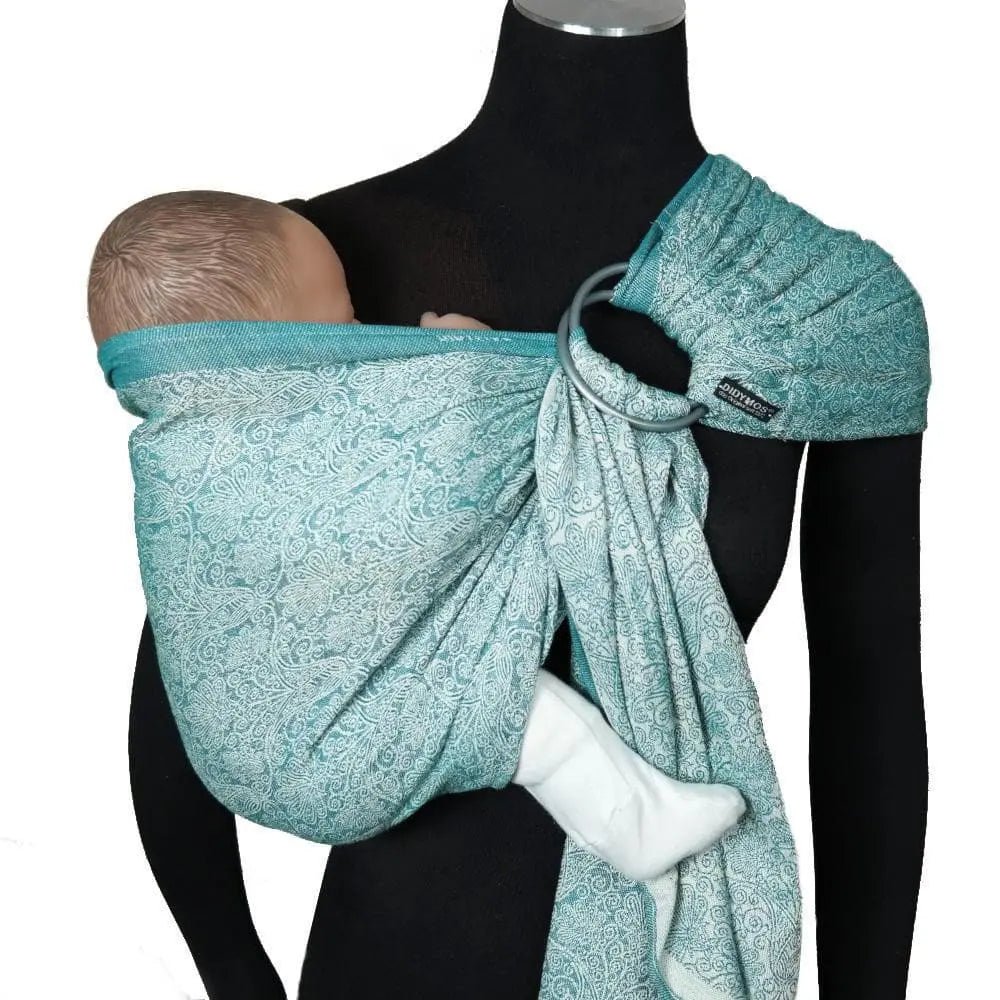 Floris Teal DidySling Ring Sling by Didymos - Ring SlingLittle Zen One4157015994