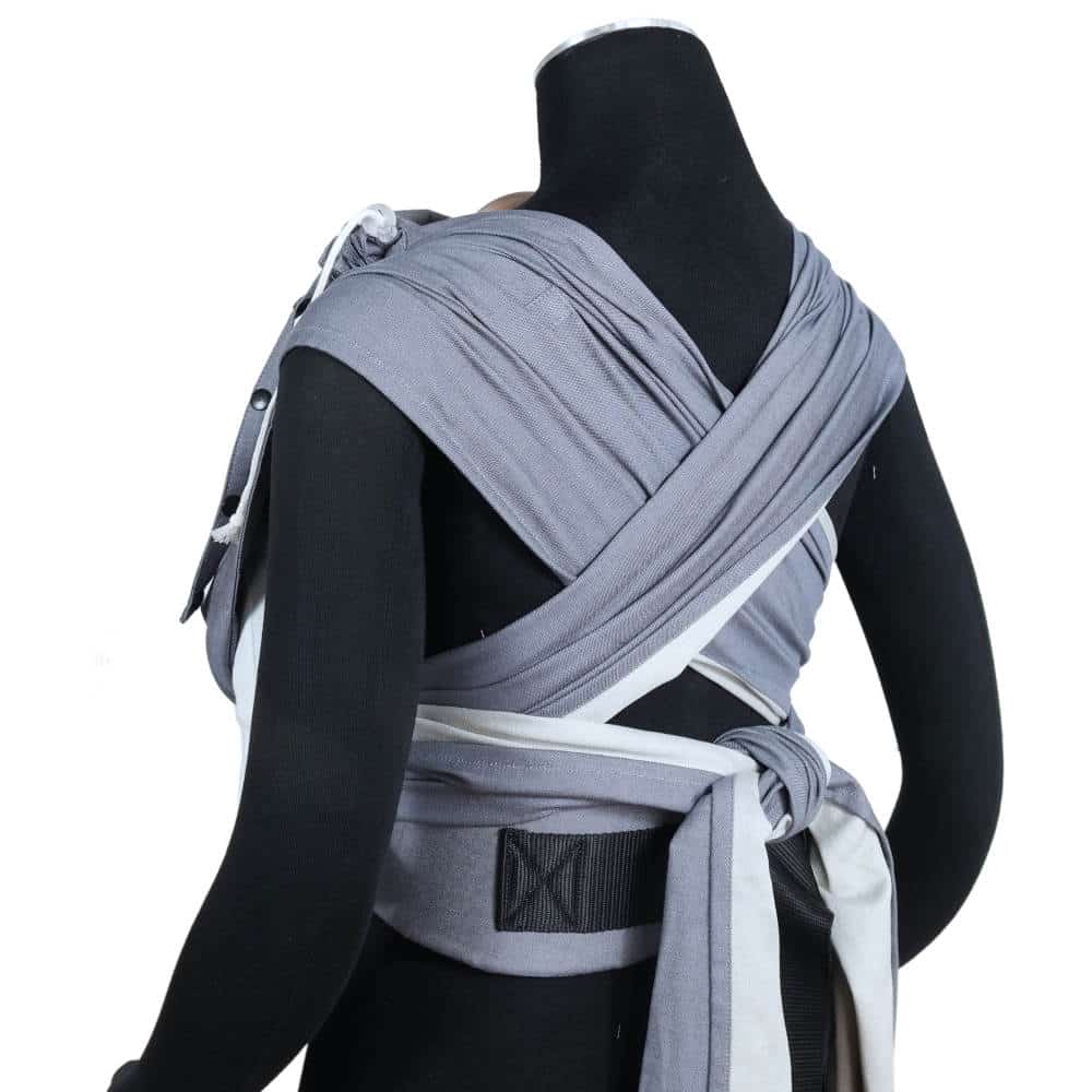Graphite DidyKlick 4u Half Buckle by Didymos - Half Buckle CarrierLittle Zen One4048554407643