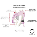 Graphite DidyKlick 4u Toddler by Didymos - Half Buckle CarrierLittle Zen One4048554407629