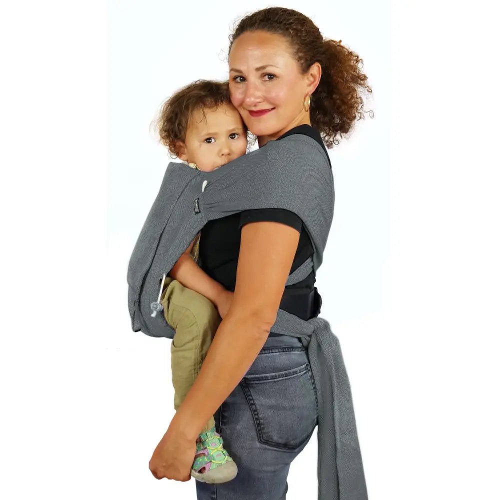 Graphite Toddler DidyKlick 4u Half Buckle by Didymos - Half Buckle CarrierLittle Zen One4048554407629