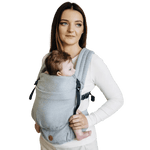 Grey LennyLight Baby Carrier by LennyLamb - Buckle CarrierLittle Zen One5907557780230