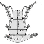 Grey LennyUpGrade with Mesh by LennyLamb - Buckle CarrierLittle Zen One5907557732666