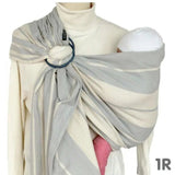 Grey Stripes DidySling Ring Sling