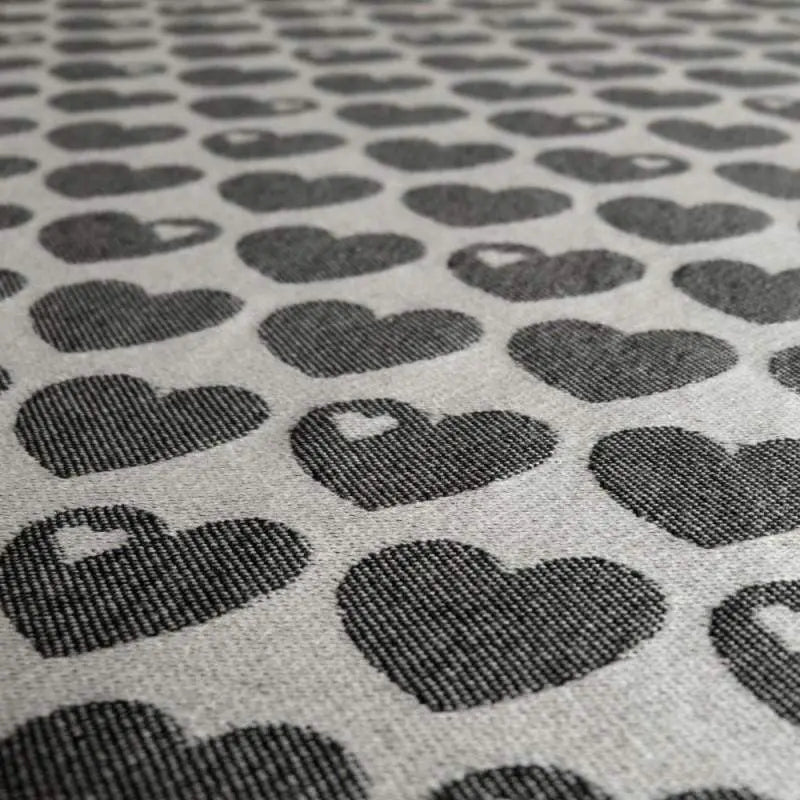 Hearts Monochrome byGraziela Woven Wrap by Didymos - Woven WrapLittle Zen One