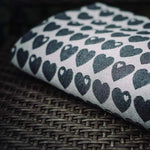 Hearts Monochrome byGraziela Woven Wrap by Didymos - Woven WrapLittle Zen One27473237