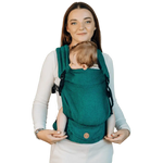 Herringbone Emerald LennyLight Carrier by LennyLamb - Buckle CarrierLittle Zen One5907557780636