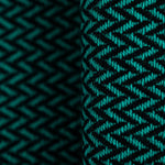 Herringbone Emerald Woven Wrap by LennyLamb - Woven WrapLittle Zen One