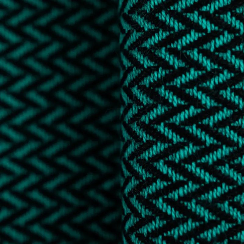 Herringbone Emerald Woven Wrap by LennyLamb - Woven WrapLittle Zen One5907557745901