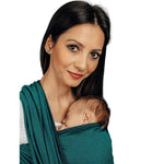 Herringbone Emerald Woven Wrap by LennyLamb - Woven WrapLittle Zen One5907557745901