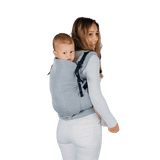 Herringbone Grey LennyPreschool Carrier