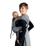 Herringbone Ombre Grey Wrap Tai Mei Tai