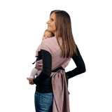 Herringbone Ombre Pink LennyHybrid Half Buckle by LennyLamb - Half Buckle CarrierLittle Zen One5907557751872