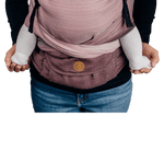 Herringbone Ombre Pink LennyHybrid Half Buckle by LennyLamb - Half Buckle CarrierLittle Zen One5907557751872