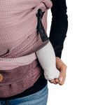 Herringbone Ombre Pink LennyHybrid Half Buckle by LennyLamb - Half Buckle CarrierLittle Zen One5907557751872