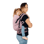 Herringbone Ombre Pink LennyPreschool Carrier by LennyLamb - Buckle CarrierLittle Zen One5907557753685