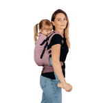 Herringbone Ombre Pink LennyPreschool Carrier by LennyLamb - Buckle CarrierLittle Zen One5907557753685