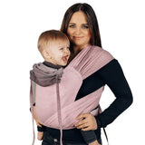 Herringbone Ombre Pink Wrap Tai Mei Tai