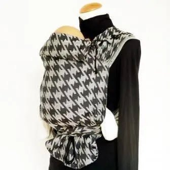 Houndstooth Anthracite Didytai Mei Tai