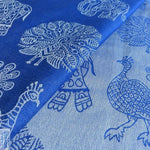 India Azur tussah Woven Wrap by Didymos - Woven WrapLittle Zen One
