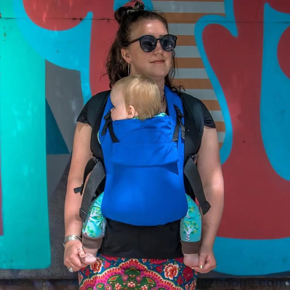 Integra Baby Carrier Solar Ocean Blue Buckle Carrier