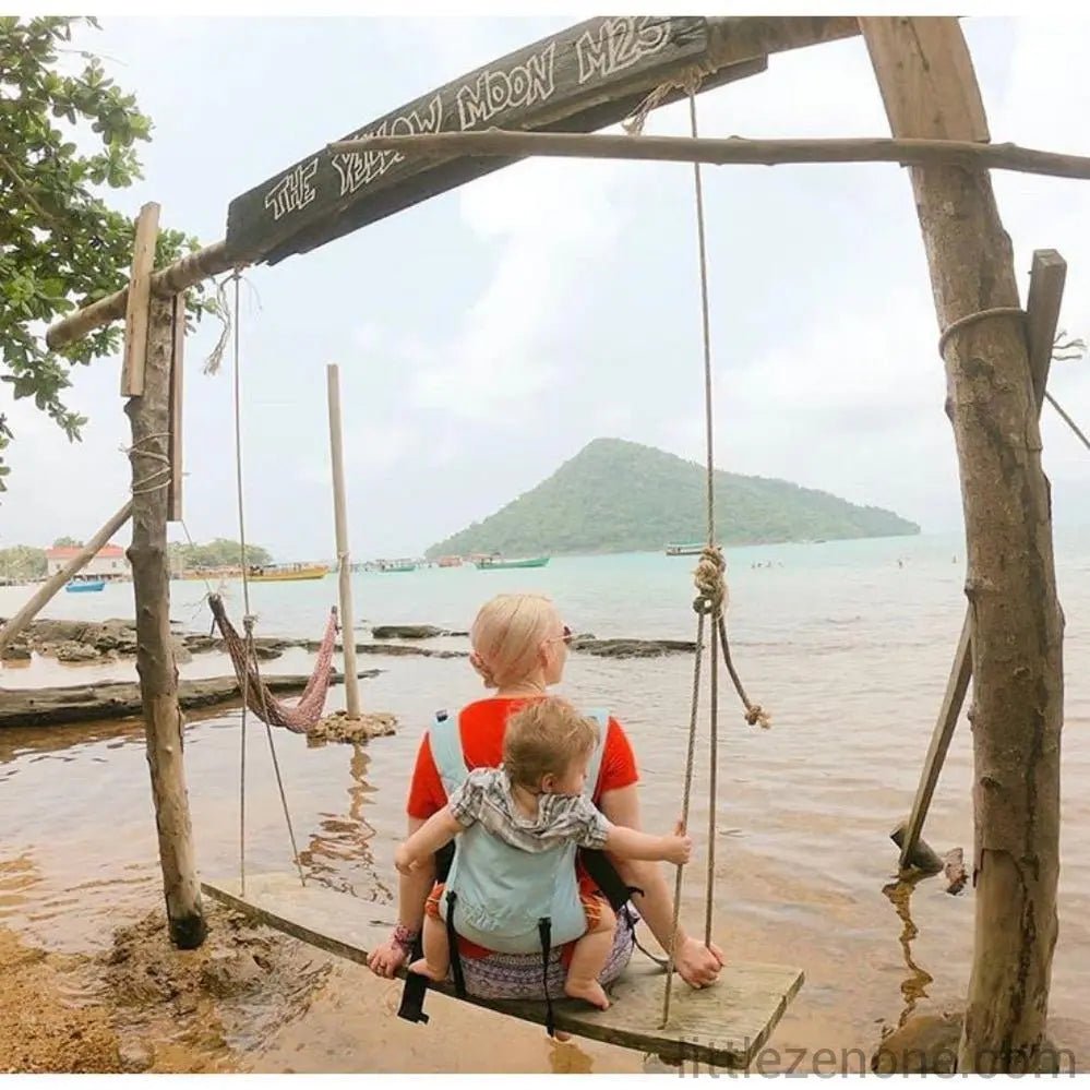 Integra Baby Carrier Solar Pastel Blue - Buckle CarrierLittle Zen One4151265228