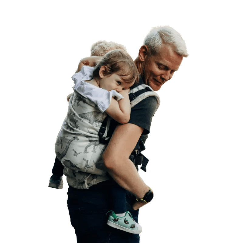 Jurassic Park Ice Desert LennyPreschool Carrier by LennyLamb - Buckle CarrierLittle Zen One5907557782142