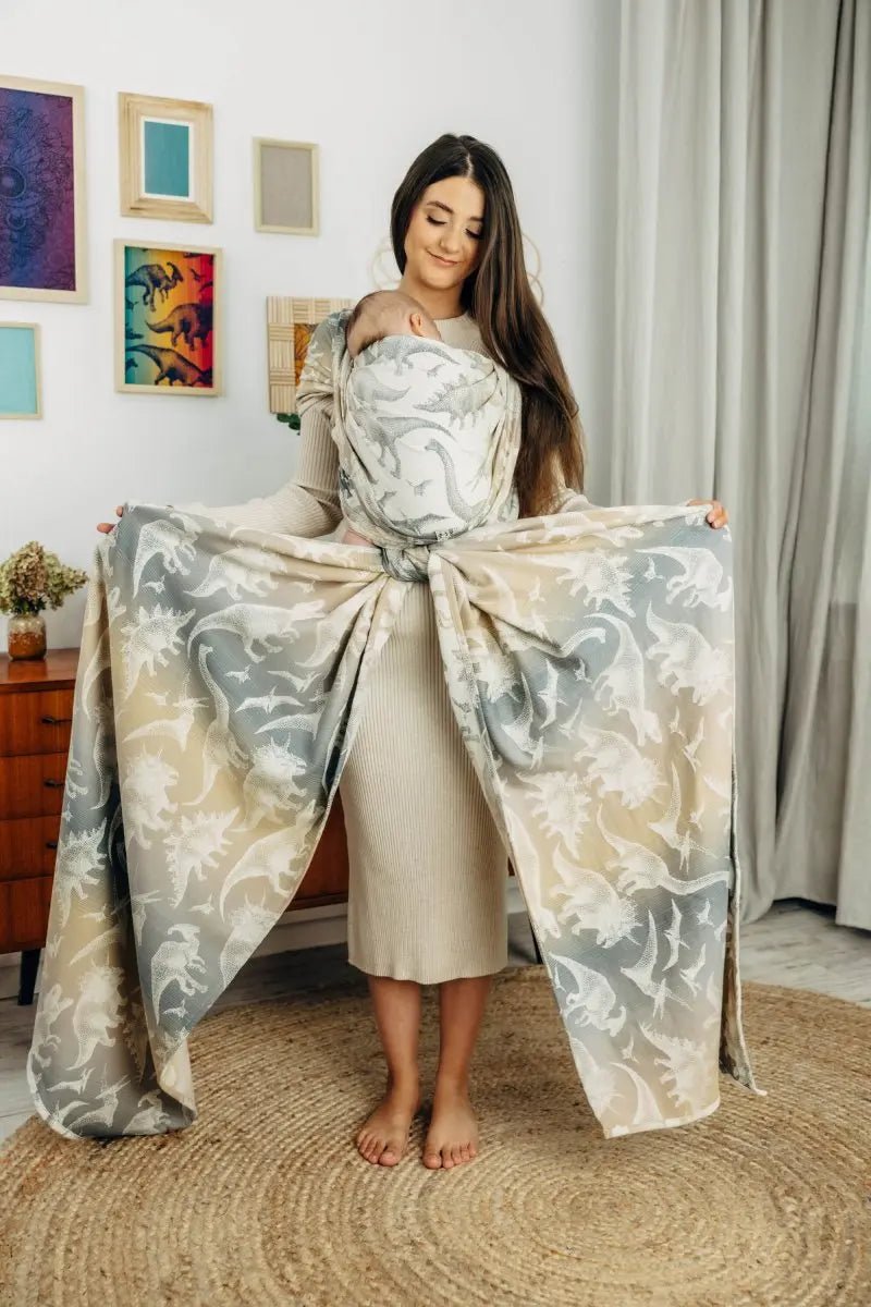 Jurassic Park Ice Desert Woven Wrap by LennyLamb - Woven WrapLittle Zen One5907557782098