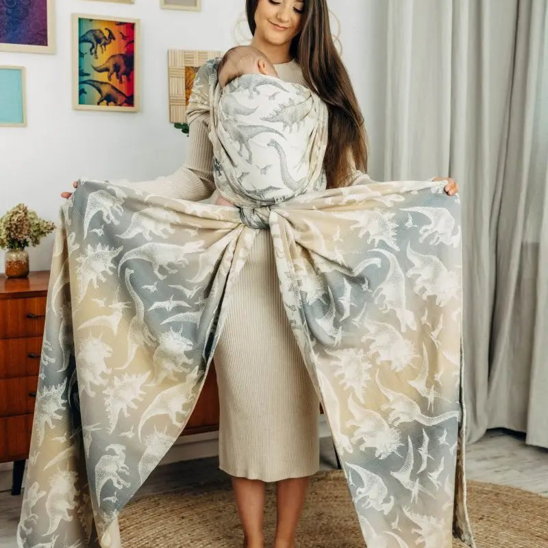 Jurassic Park Ice Desert Woven Wrap by LennyLamb - Woven WrapLittle Zen One5907557782098