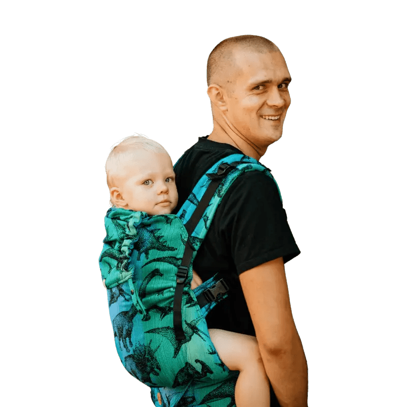 Jurassic Park LennyPreschool Carrier by LennyLamb - Buckle CarrierLittle Zen One5907557752749