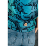 Jurassic Park LennyPreschool Carrier by LennyLamb - Buckle CarrierLittle Zen One5907557752749